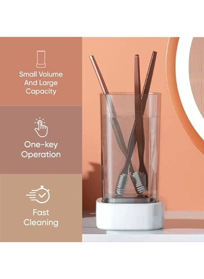 Professional ultrasonic cleaner for necklaces, watches and all jewelry, sonic glasses cleaner, makeup brush cleaner, gold and silver cleaner for home or travel - Image 4